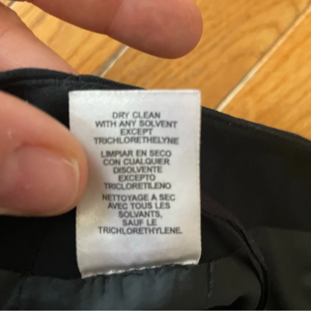 Anne Klein‎ New York Women’s  Wide Leg Black Trousers High Waist Size 10 - Picture 4 of 14